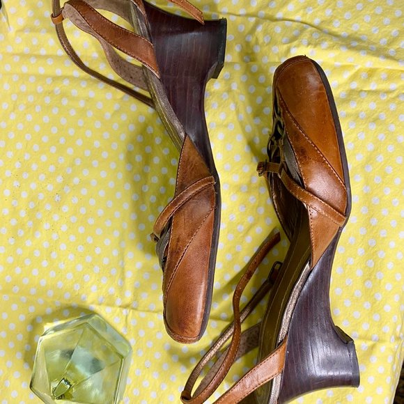 Open toe ankle strap sandals - Picture 2 of 3